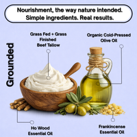 ingredients beef tallow olive oil ho wood frankincense