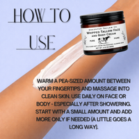 Product display with ingredients and text on a black background