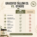 Lavender + Frankincense Whipped Tallow Balm (Calm)