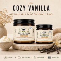 Vanilla Whipped Tallow Cream (Cozy)