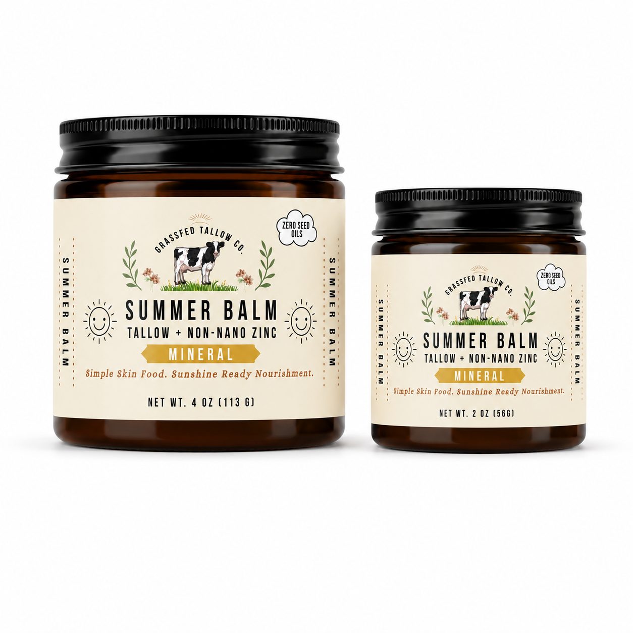 Tallow + Non-Nano Zinc (Summer Balm)