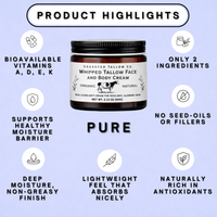 product highlights of using beef tallow